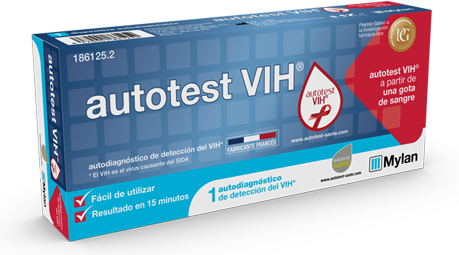 Envase Autotest VIH